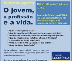 Palestra de Logosofia em Pinda!