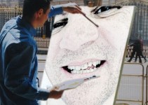 Quem pintou este rosto no espelho?